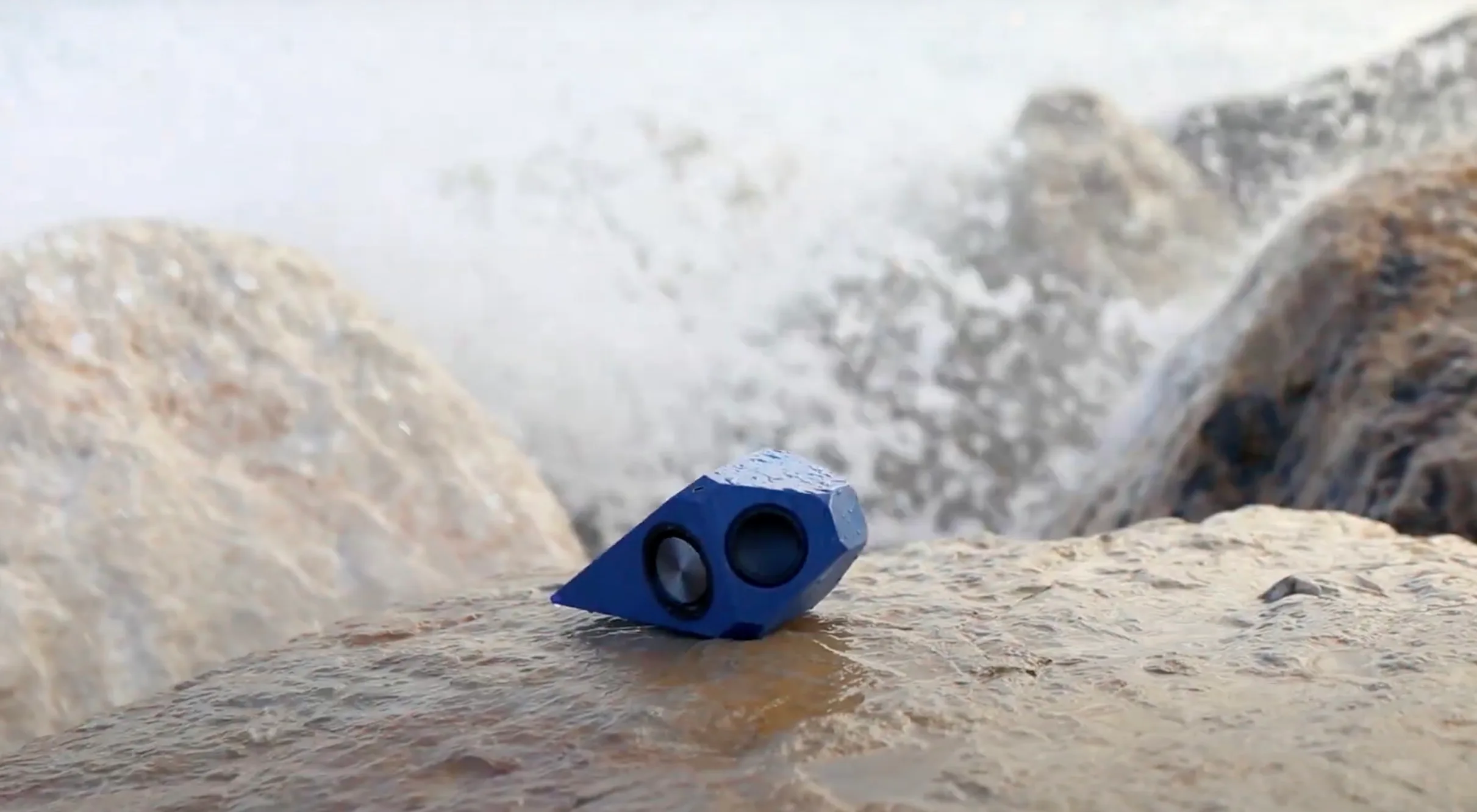 French Acoustics Proton V2 Bleu Enceintes Bluetooth portables
