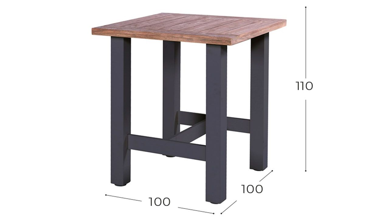 Tuin bartafel 53.206.010 Sophie Yasmani B100 x D100 x H110 cm