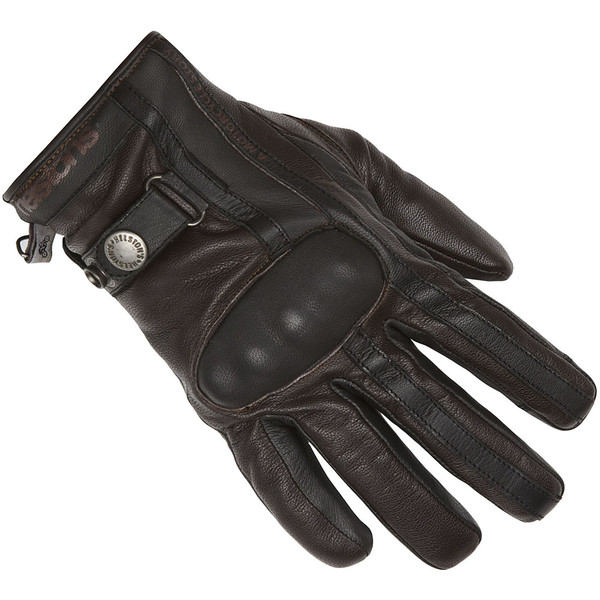 Helstons - Gants femme Tinta Marron / Noir
