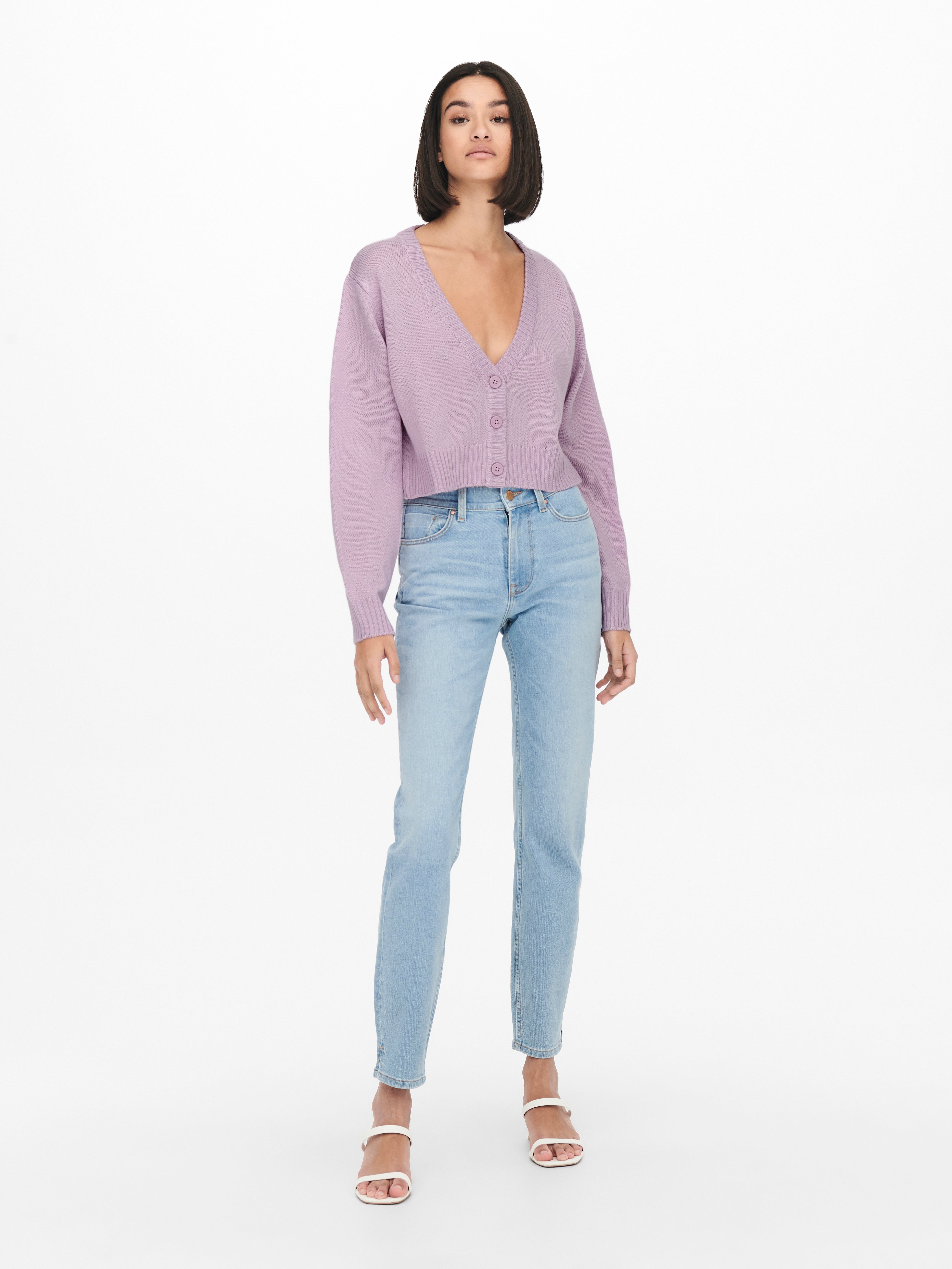 JDYLUCA Strickjacke Lavender Frost