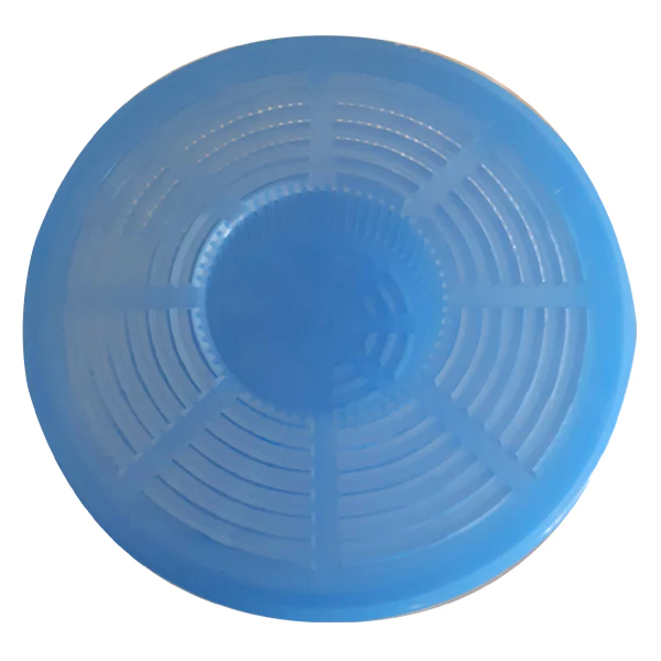 Corbeille bleue vide pour fontaines eva