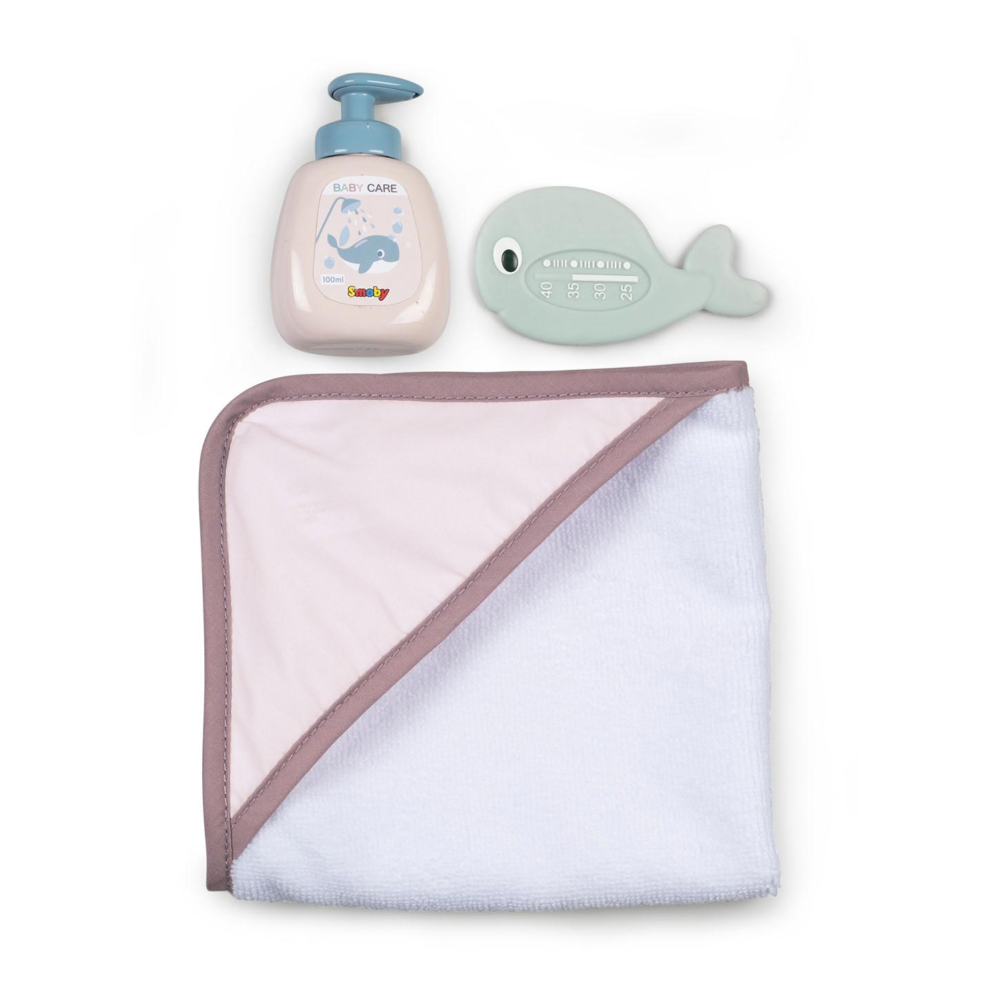 Smoby Baby Nurse Bad met Functies en Accessoires, 3dlg.
