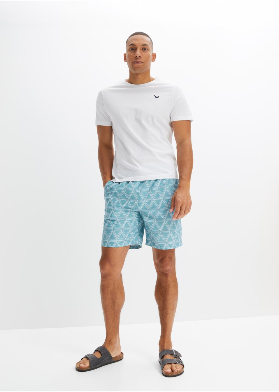 Short en microfibre, Regular Fit