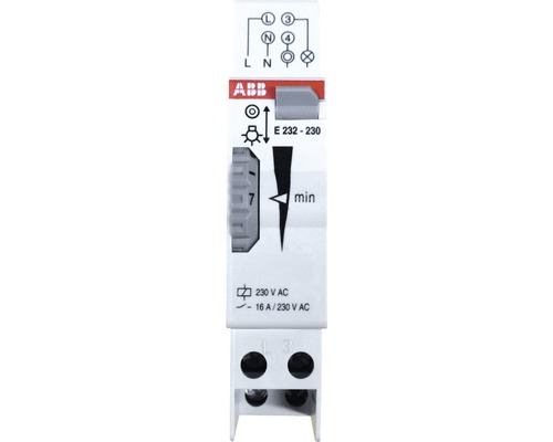 ABB E232-230 Trappenhuisverlichting tijdschakelaar, 1-polig