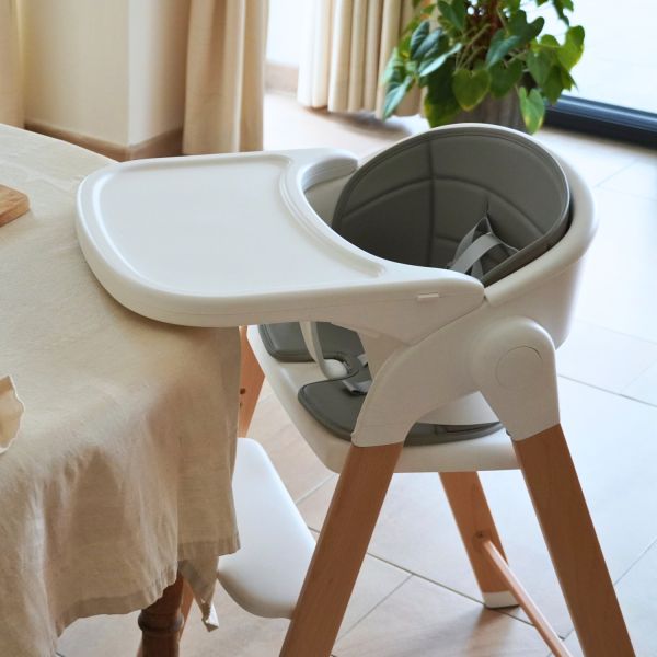 Bo Jungle Grow With Me High Chair - Shady Grey