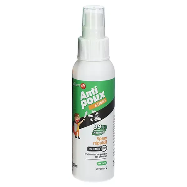Spray Repelente Antipiolhos e Lêndeas Novodex Expert 123 100ml