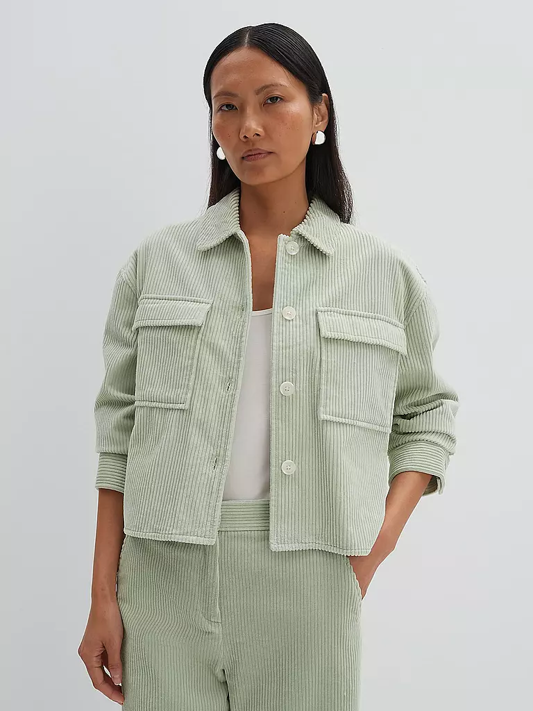 SOMEDAY Overshirt ZOHANNA hellgrün