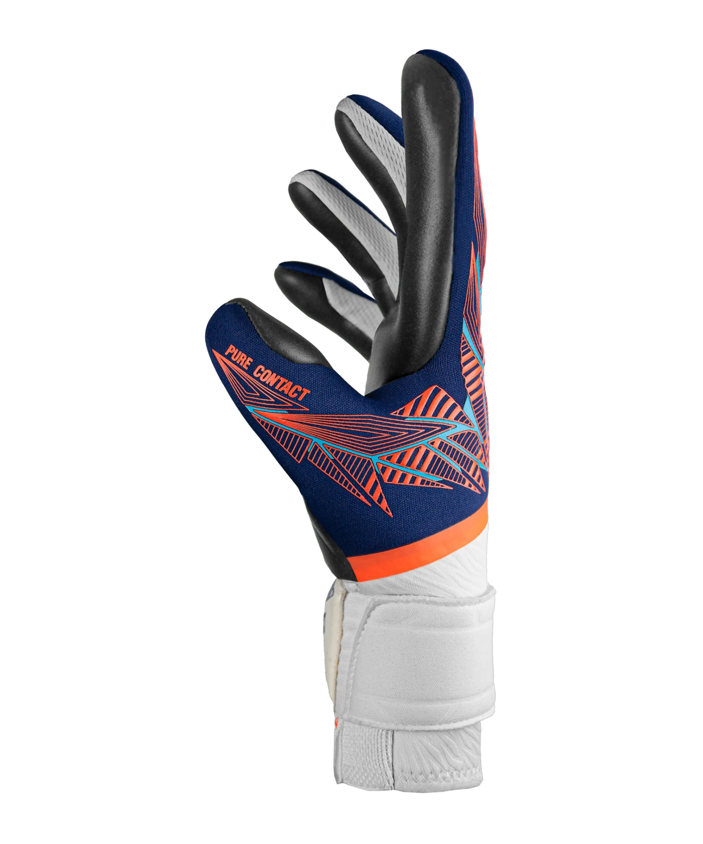 Reusch Pure Contact Gold TW-Handschuhe Night Spark 2024 Blau Orange Schwarz F4848