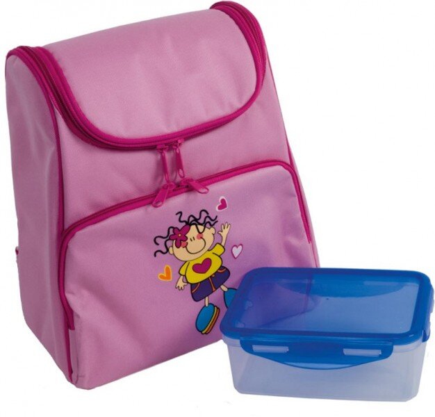 Bieco Spielwaren GmbH & Co KG Bieco 04-000741 Picknick Rucksack/Kühlfach mit Lunchbox
