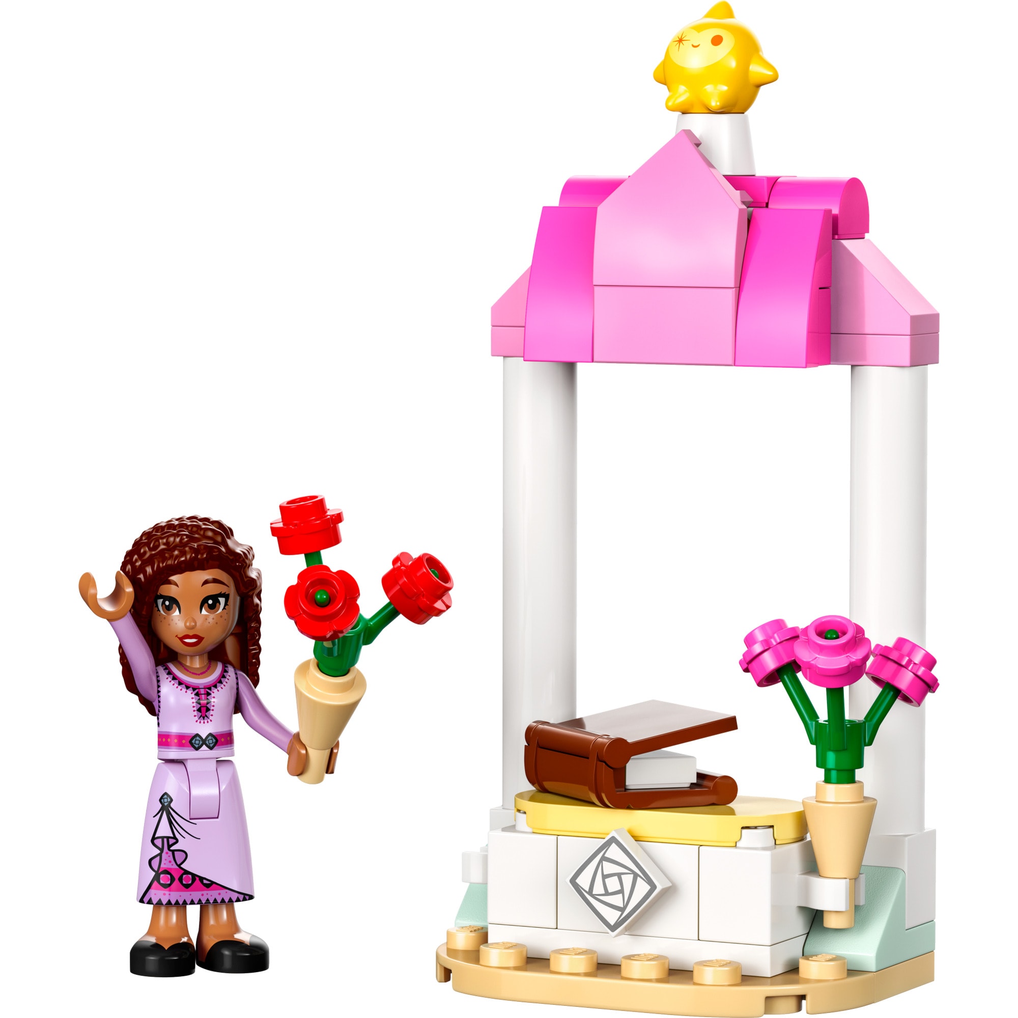 LEGO Konstruktionsspielzeug Disney Princess Ashas Begrüßungsstand