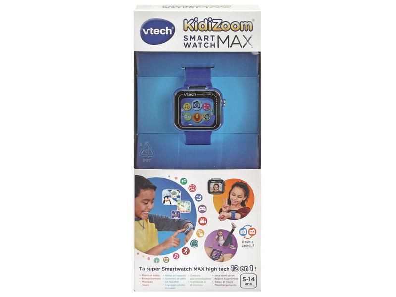 Vtech KidiZoom Smartwatch MAX bleue -FR- Kinder-Smartwatch