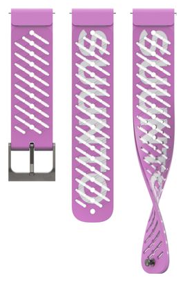 Bracelet de Montre Silicone Suunto Athletic 5 22mm S M Orchid Purple - Violet