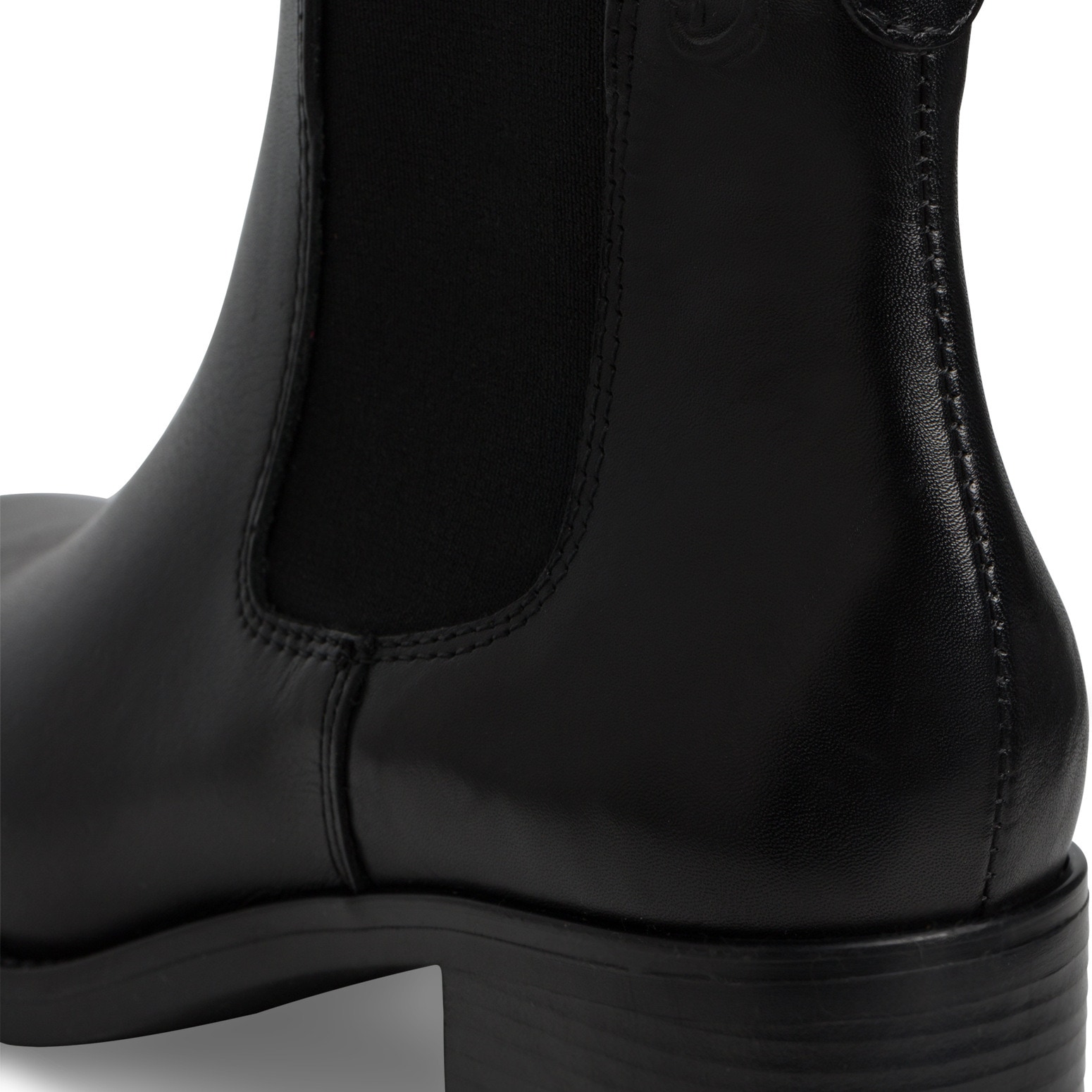 Tamaris Chelseaboots  Blockabsatz, Stiefelette, Schlupfschuh in schmaler Form