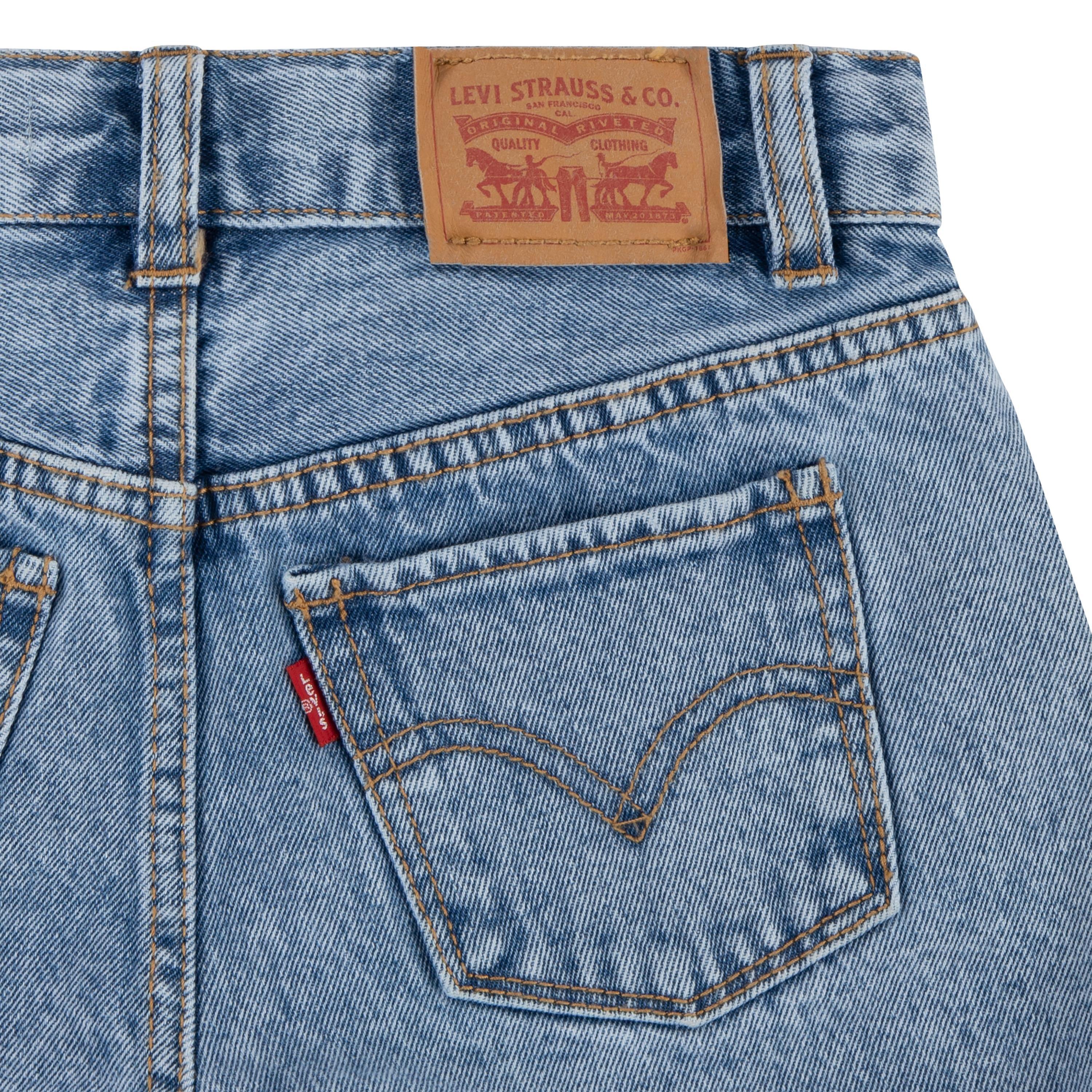 Levis Mom Denim Shorts Juniors