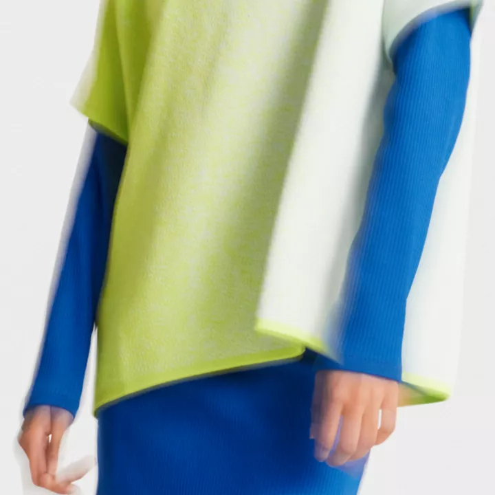 T-shirt en tricot surjet simple Future73 Timberland x Suzanne Oude Hengel pour femme en vert