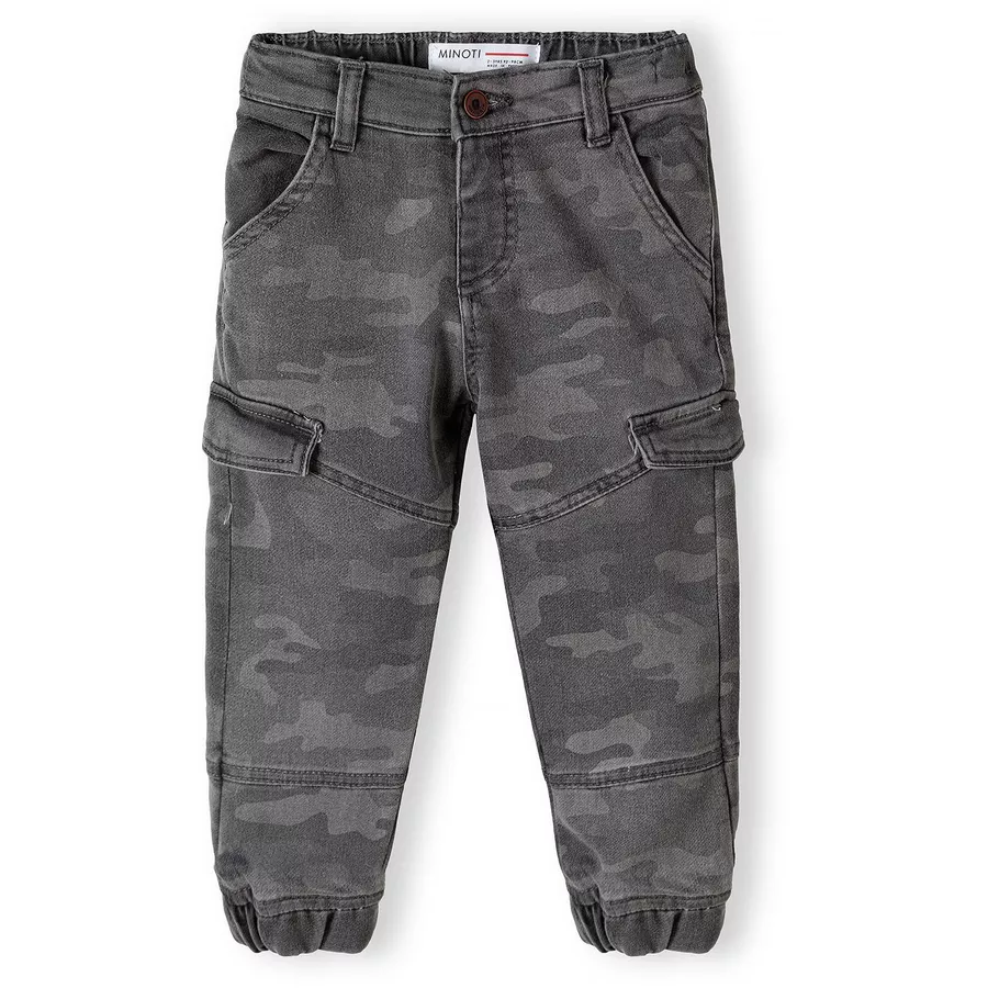 MINOTI Cargohose GrauBunt