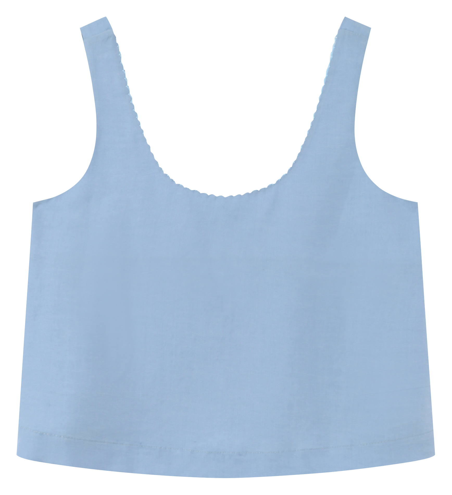 FELIX - Top col rond| Bleu