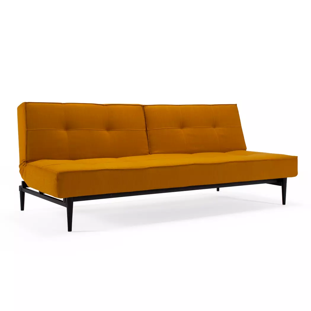 Schlafsofa Splitback Styletto schwarz