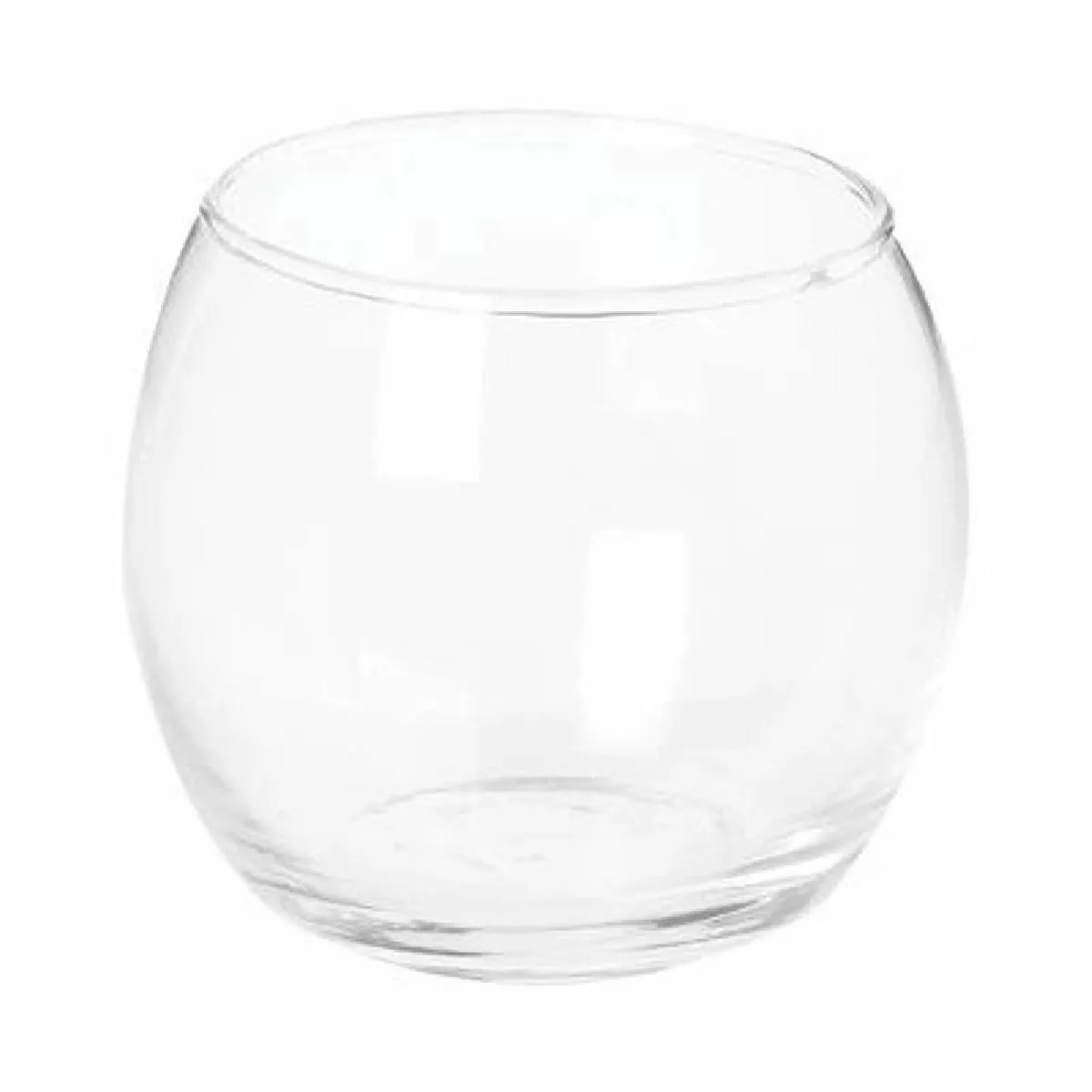 Photophore en Verre Transparent 7cm