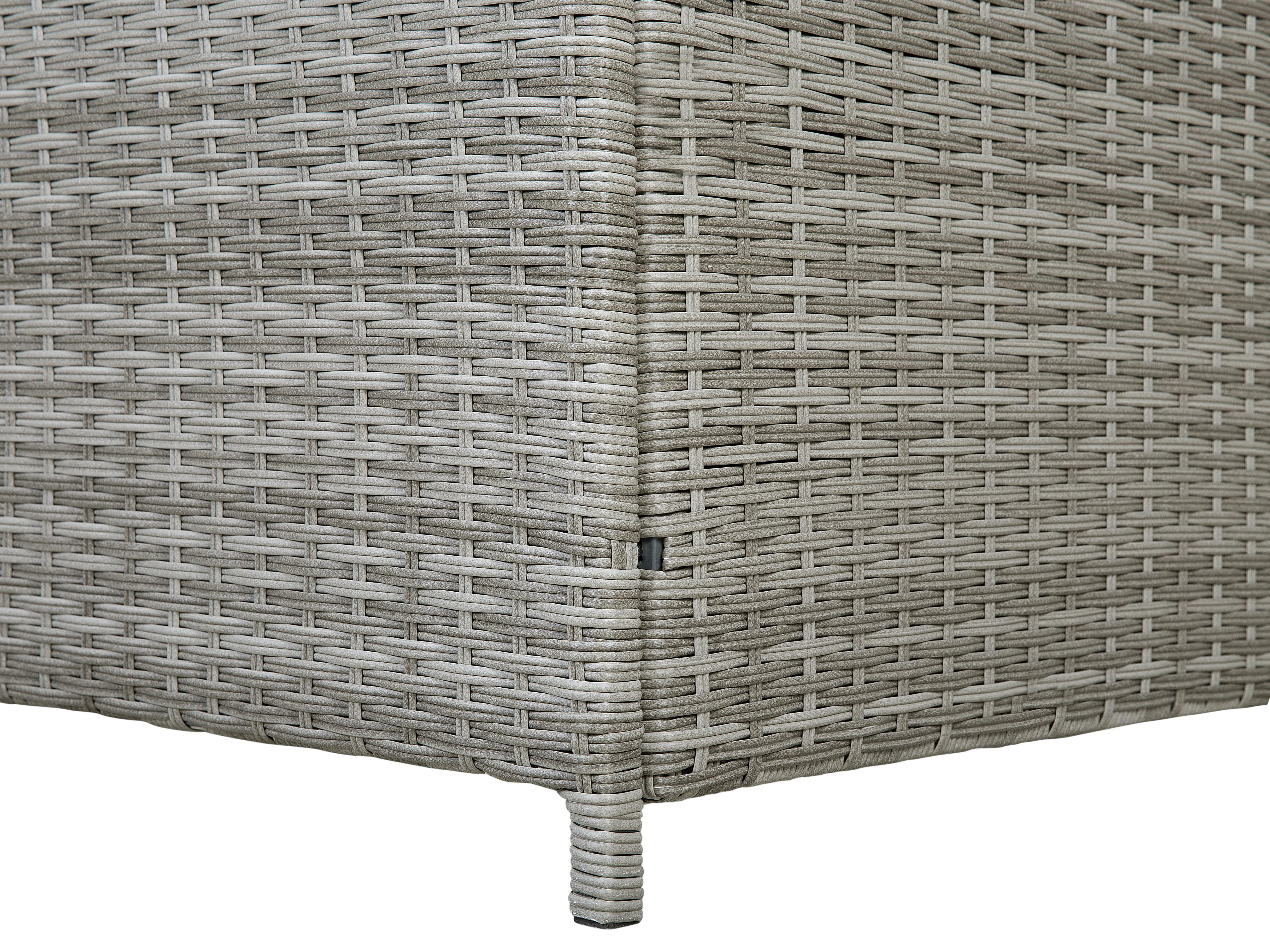 Kussenbox MODENA 158 cm 63 cm Grijs