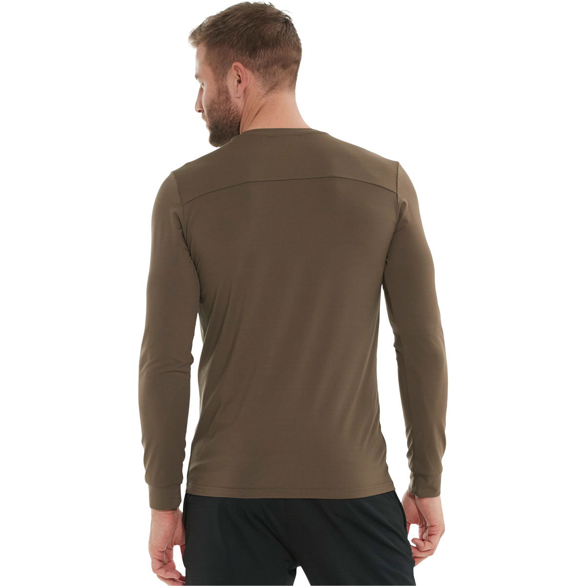 Endurance Hubend Langærmet Løbe T-shirt Herre
