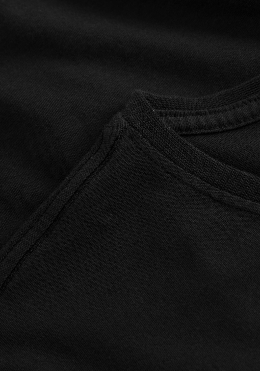 Knowledge Cotton Apparel T-Shirt Basic Tee Black Jet