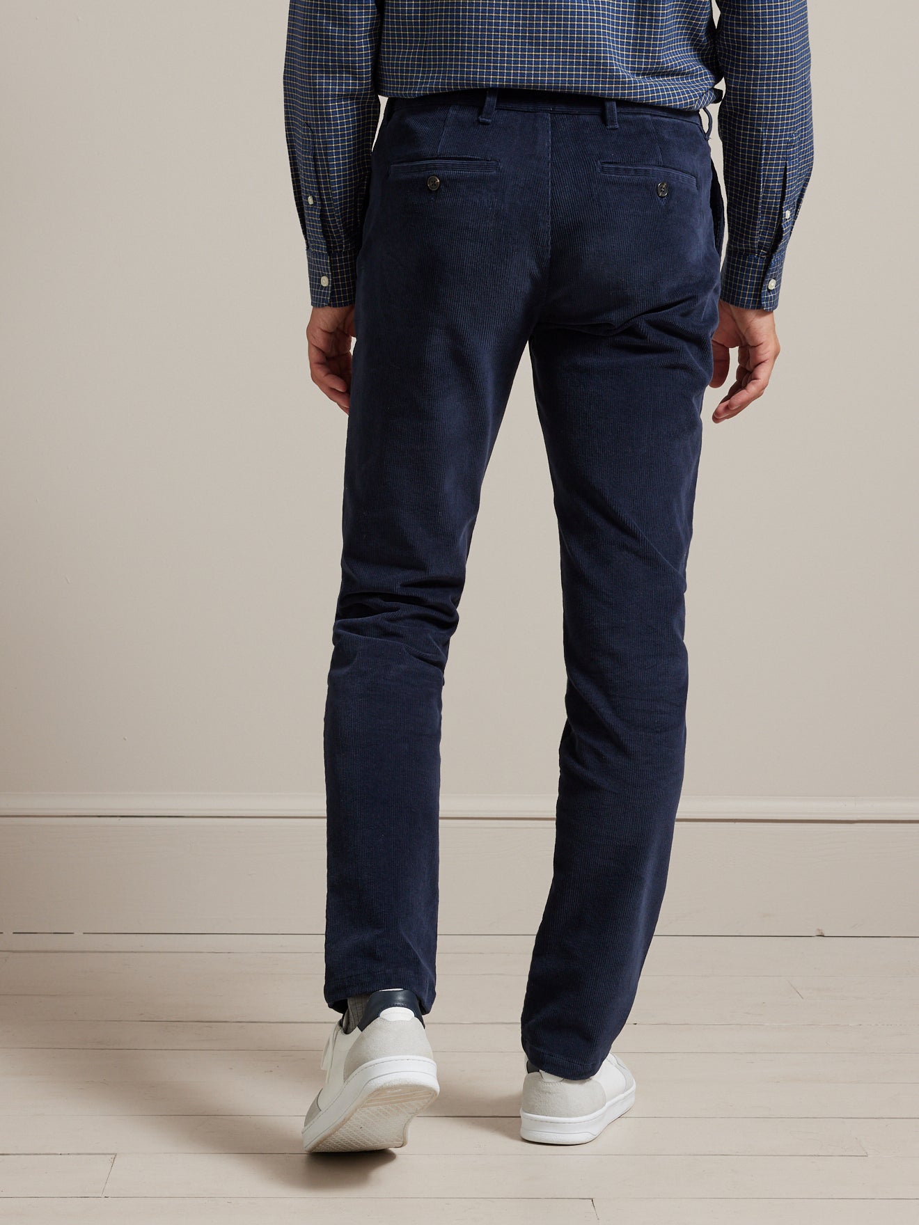 Chino velours regular homme