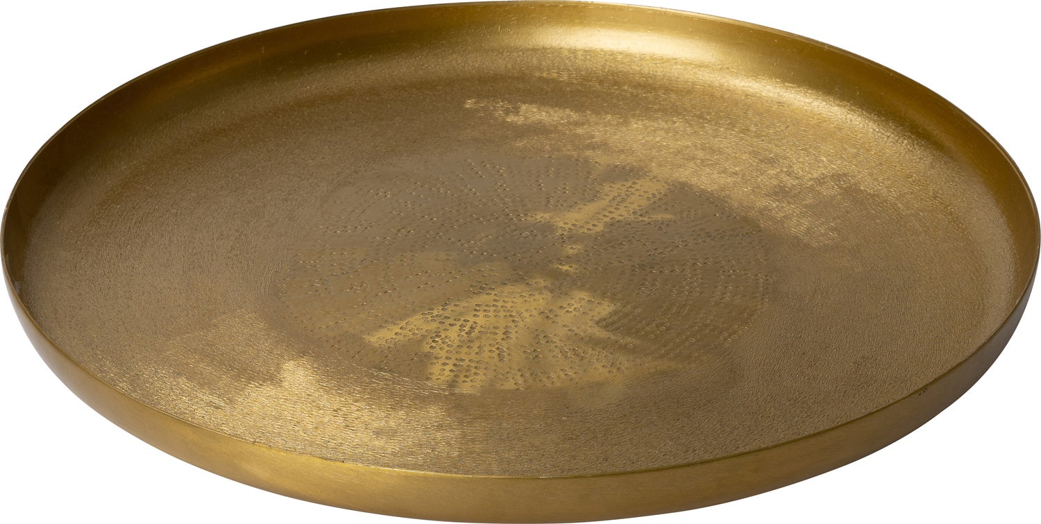 Intratuin dienblad Che goud D 40 H 3 cm