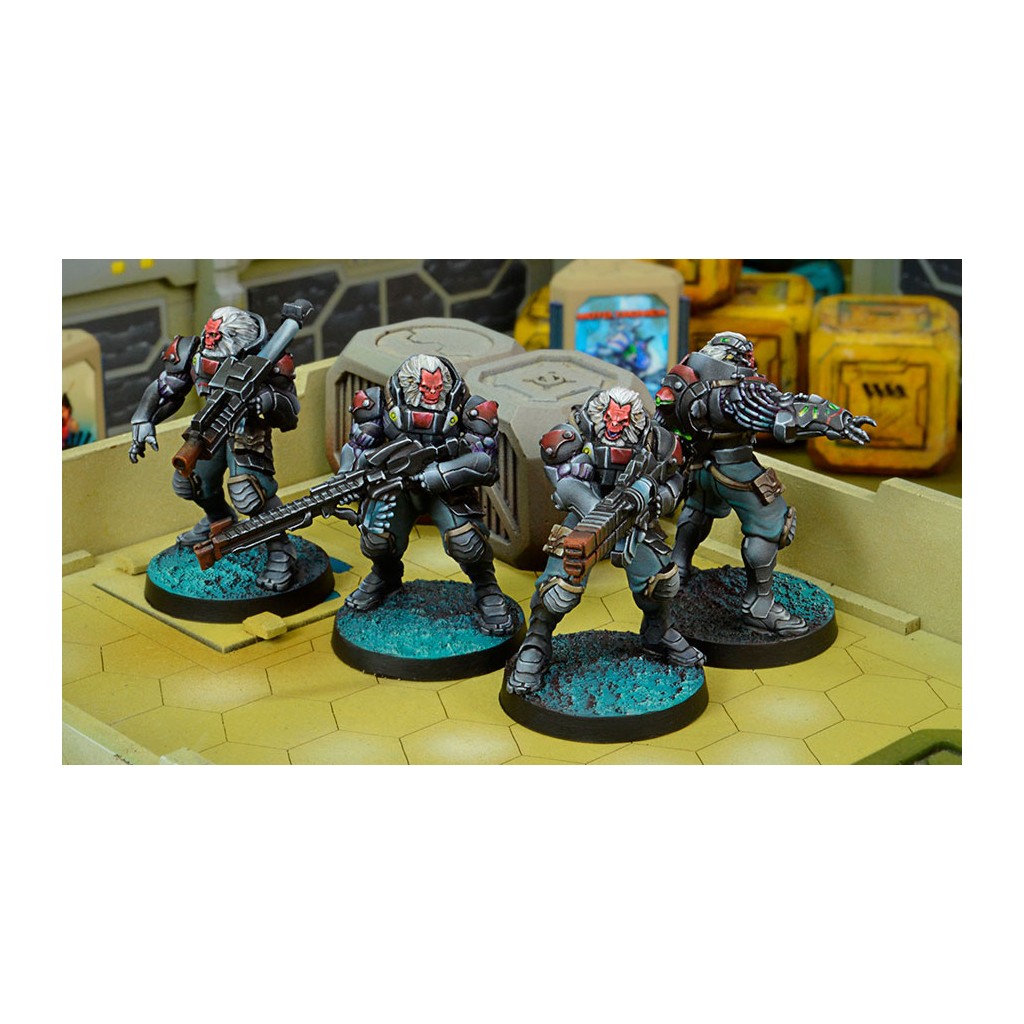 Infinity - Morat Vanguard Infantry