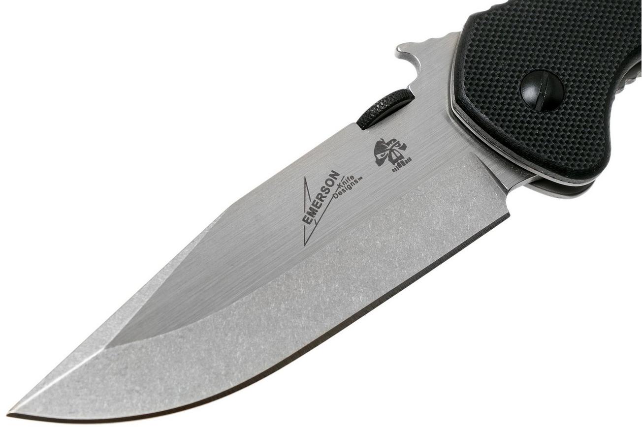 Kershaw Emerson CQC-6K D2 6034D2 zakmes, Ernest Emerson design