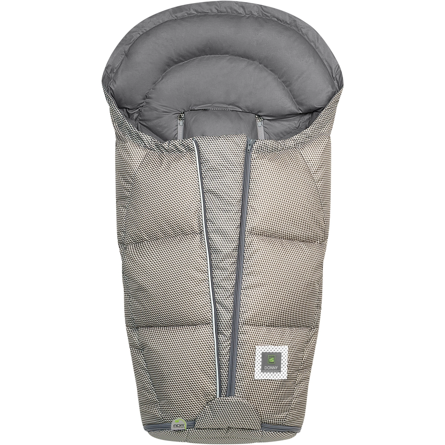 odenwälder Fußsack Donny Lux sand grey