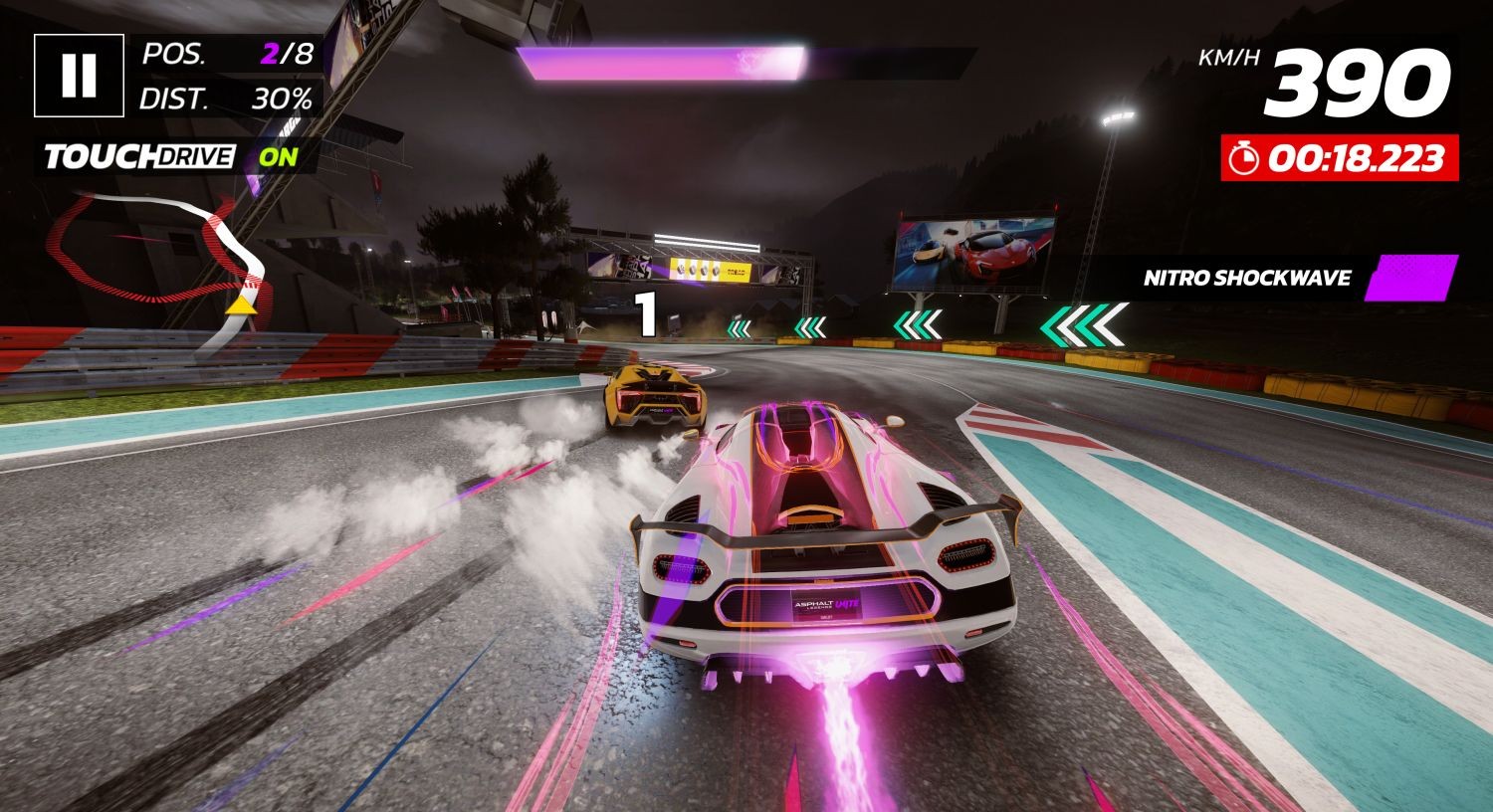 Asphalt Legends UNITE: Supercharged Edition (Code in Box)- Nintendo Switch