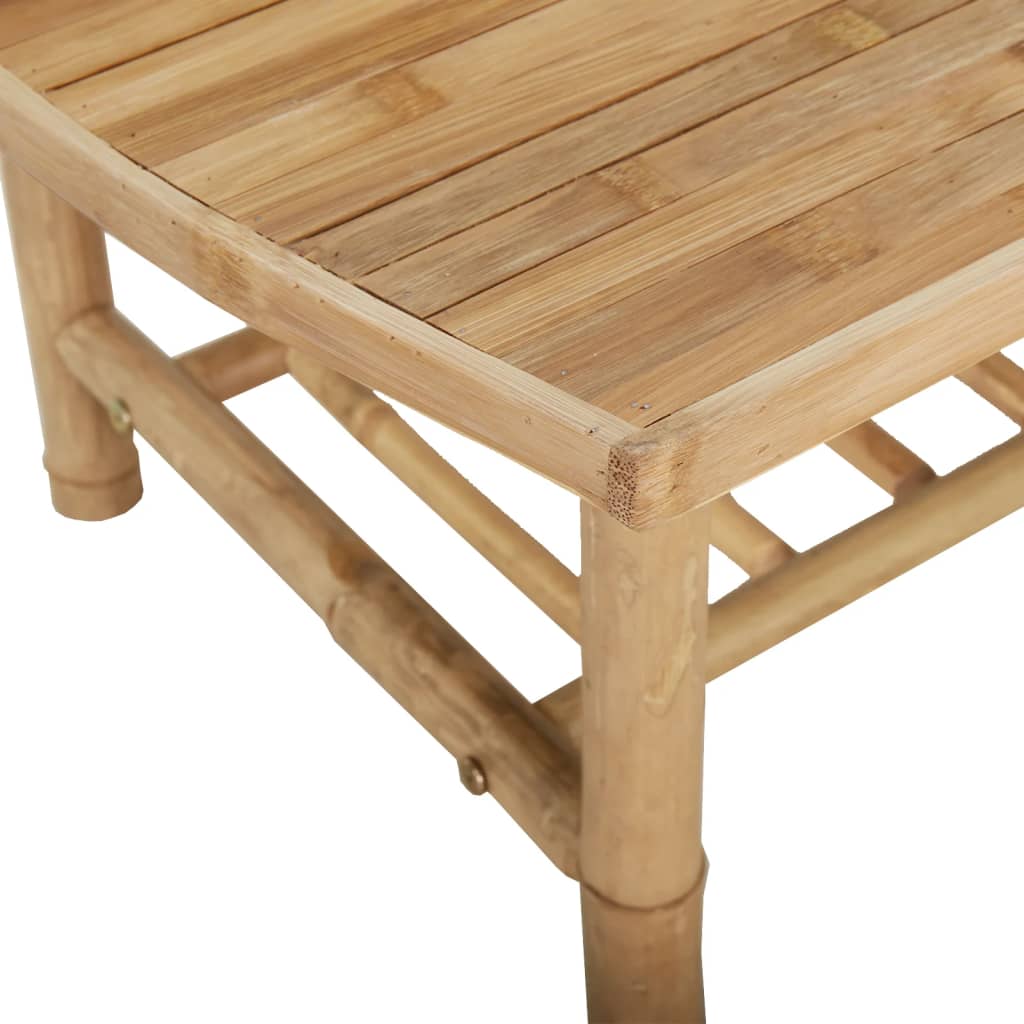 Salon de jardin meuble d'extérieur ensemble de mobilier 5 pièces avec coussins gris foncé bambou