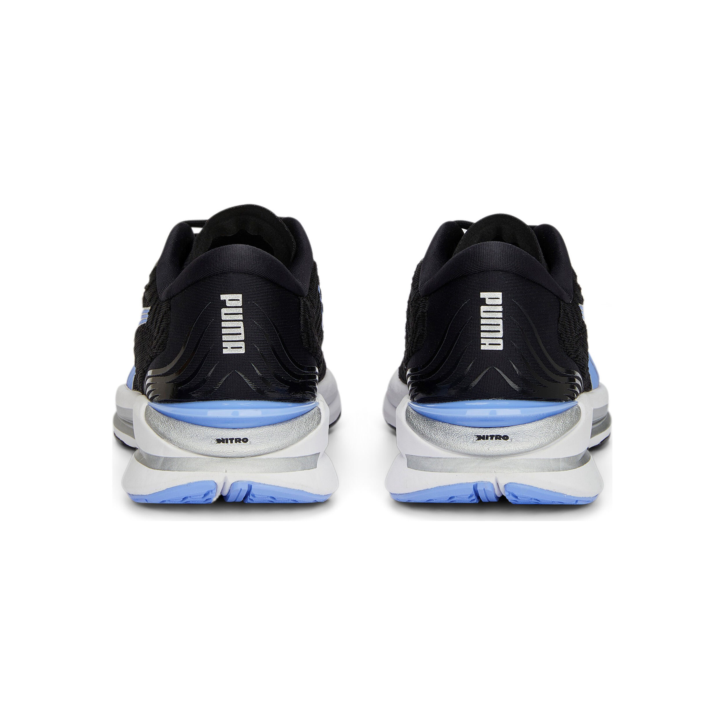 Puma Electrify Nitro 2 Chaussure De Running Sans Stabilisateurs Femmes - Noir , Bleu Clair