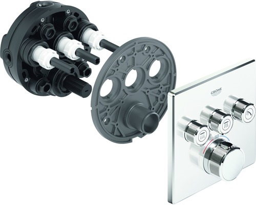 GROHE Inbouw Thermostatische Douche GROHTHERM SMARTCONTROL Chroom 29126000