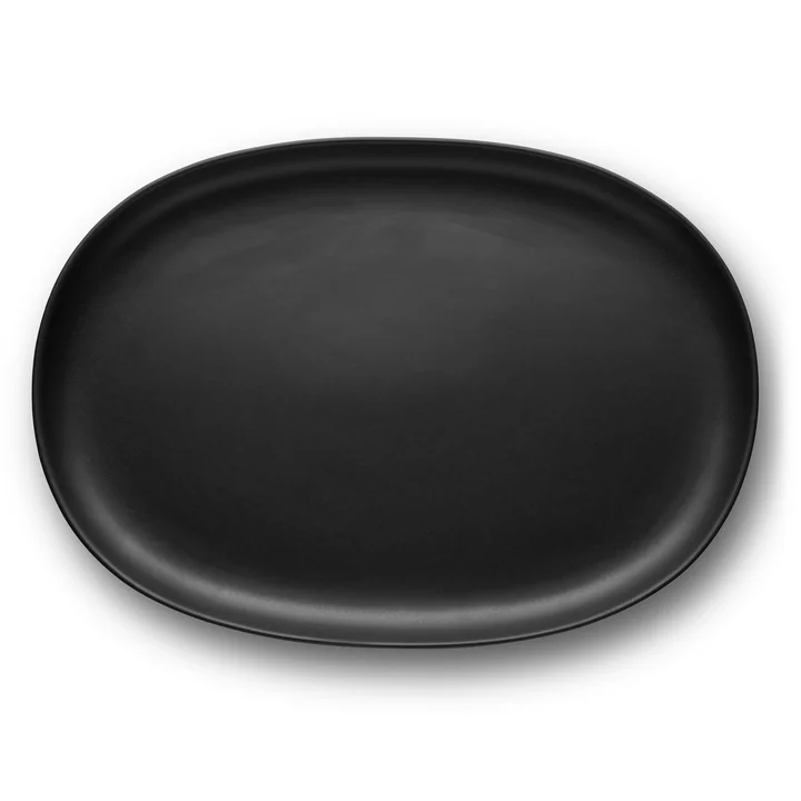 Eva Solo - Nordic Kitchen Servierplatte oval 36 cm, schwarz