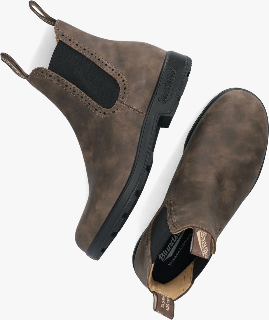 BLUNDSTONE bruine blundstone chelsea boots women's high top