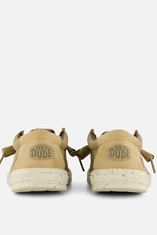 HEYDUDE Wally Sport Instappers bruin Canvas