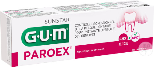 Gum Paroex Gel Dentaire Tube 75ml (1770)