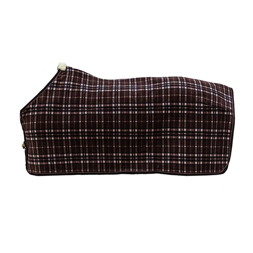 Kentucky HEAVY - Chemise séchante check printing brown