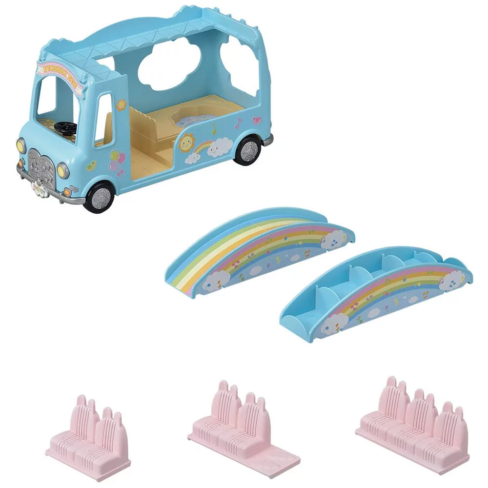LE BUS ARC-EN-CIEL - SYLVANIAN VEHICULES
