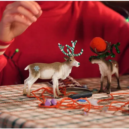Schleich® 72189 Weihnachtliches Rentier 2022