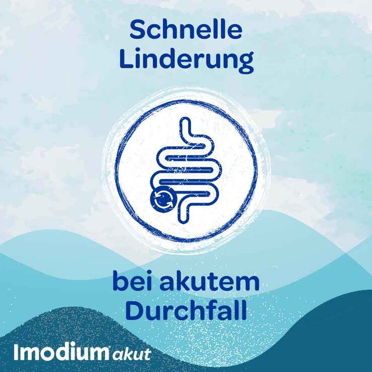 Imodium akut – bei akutem Durchfall, 6 St