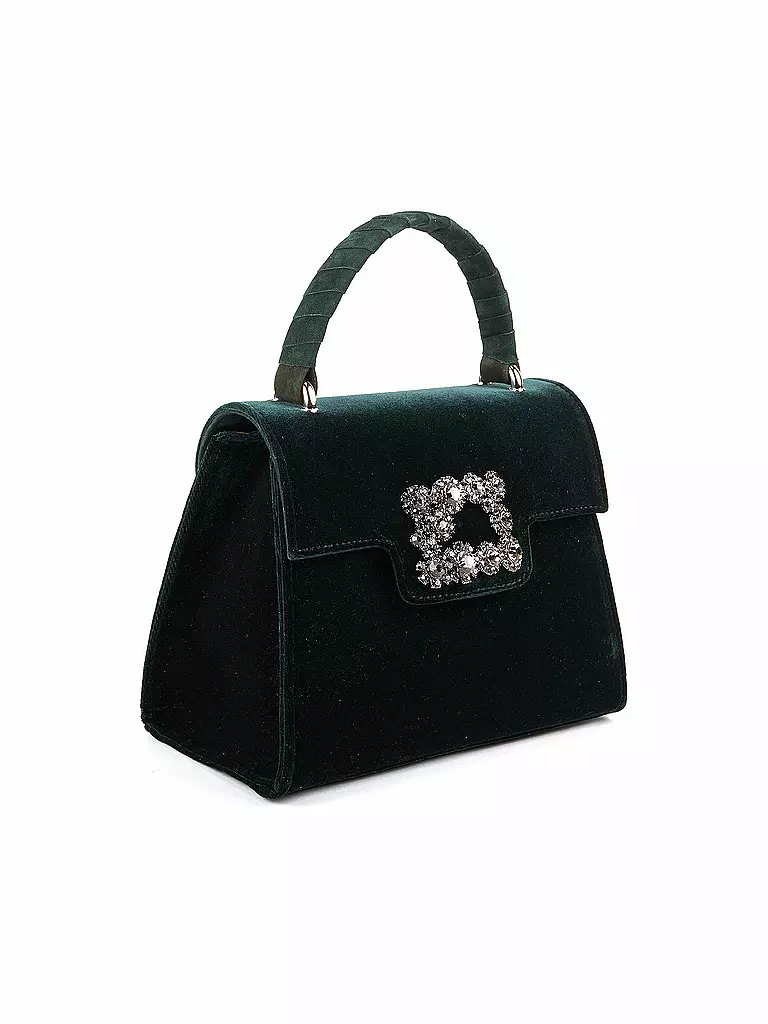 DIRNDL & BUA Tasche - Henkeltasche GRETE dunkelgrün
