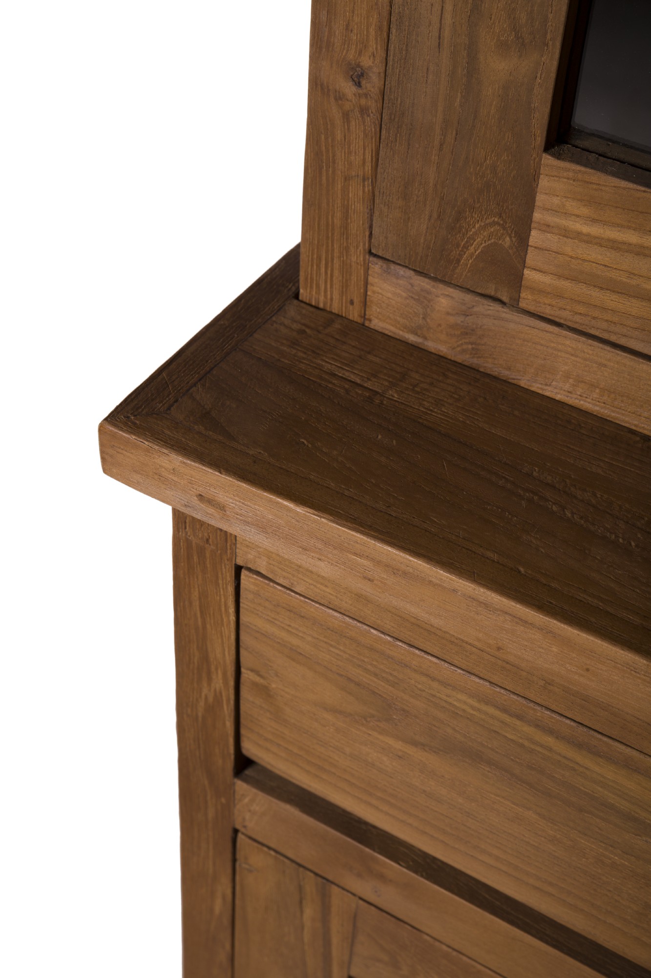 Schrank, Teakholz, B 120 cm, H 220 cm, L 50 cm von fischer's lagerhaus
