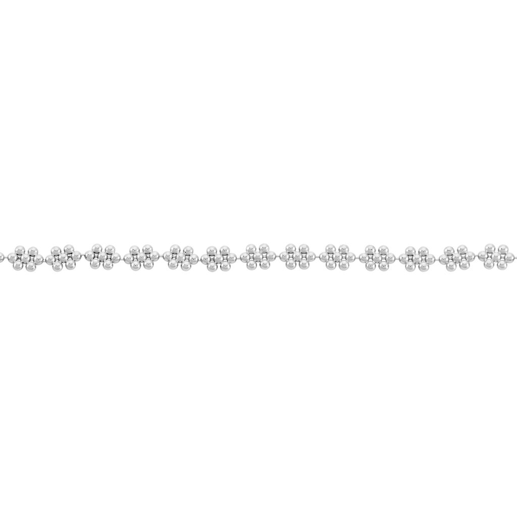Bracelet Ashlee Argent Blanc