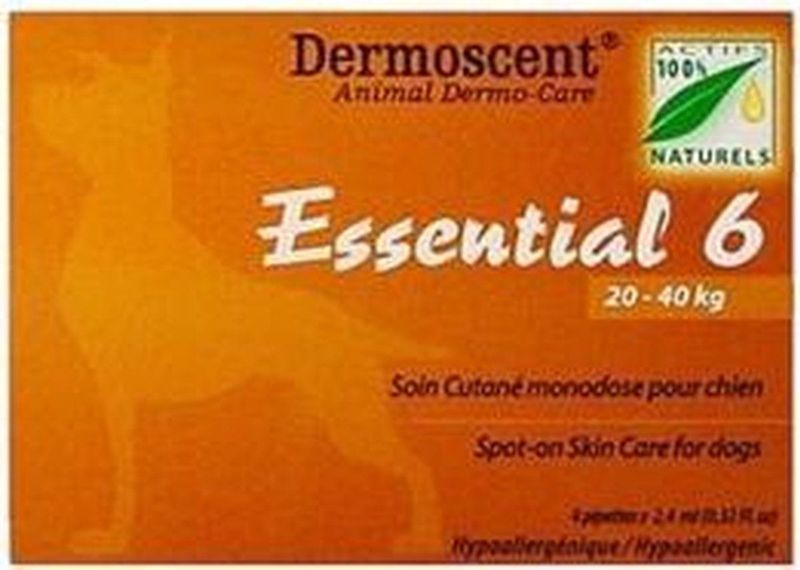 Essential 6 Spot-on Hond 20-40kg Et 4x2,4 ml