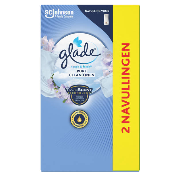 Glade Touch & Fresh Navul Duo Pure Clean Linen