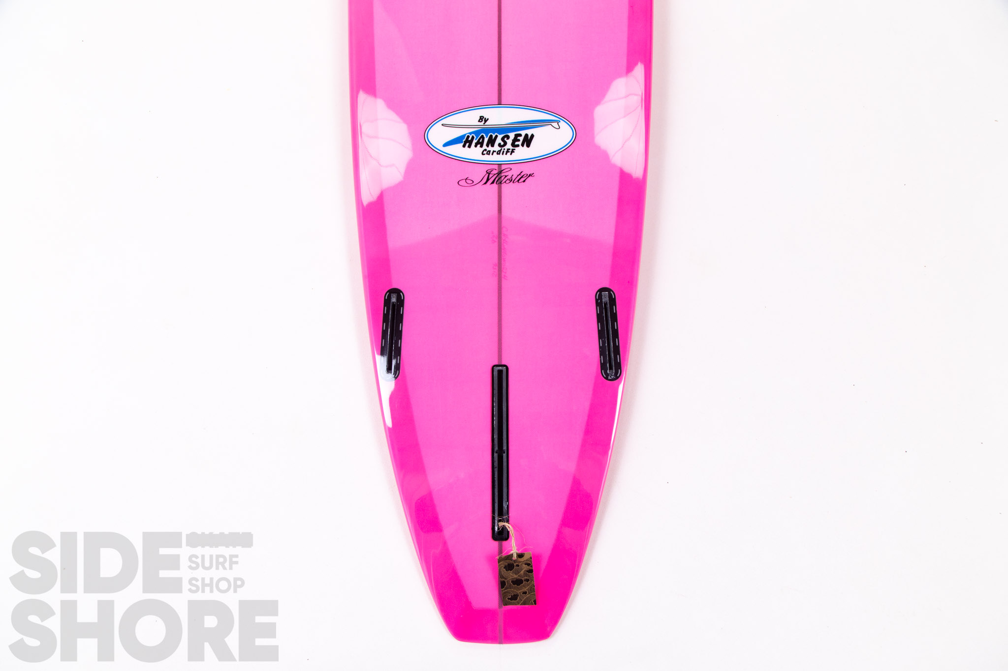 Hansen Surfboards Master - Tint Pink   Polish - 9'2 x 22 1/2