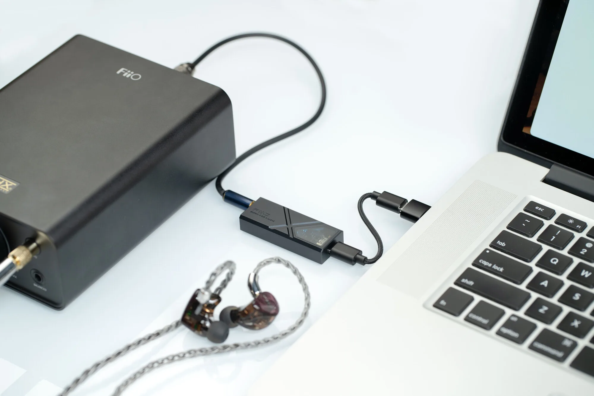 Fiio KA13 Noir DAC Audio portables